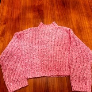 Sincerely Jules Pink Cowl Neck Sweater